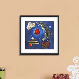 999Store Blue & Red Universal Cotton Canvas Digitally Printed Wall Art-picture-16