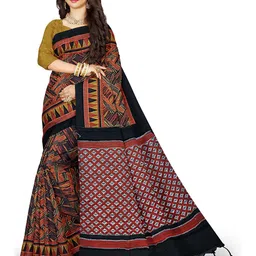 TITHI SAREES Goyel Printed Sambalpuri Saree-image-90