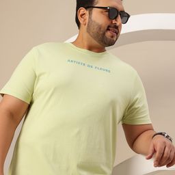 Sztori Men Plus Size Printed Pure Cotton T-shirt-picture-28