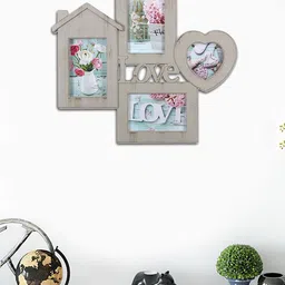 Art Street Beige Solid 4-Photos Holder Wall Frame-image-11