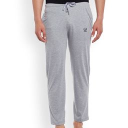 mack jonney VIMAL JONNEY Grey Melange Solid Lounge Pants DD10MELANGE-picture-38
