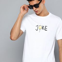 Flying Machine Pure Cotton Typography Printed T-shirt-picture-29