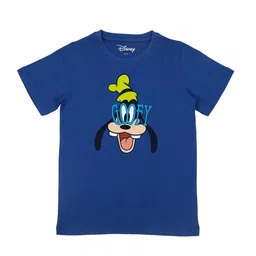 Disney by Wear Your Mind Boys Blue Disney Printed T-shirt-image-94