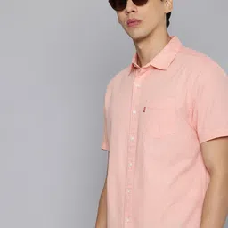 Levis Pure Cotton Slim Fit Casual Shirt-image-17