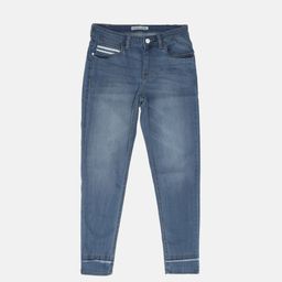 Flying Machine Women Blue Skinny Fit Mid-Rise Clean Look Jeans-picture-33