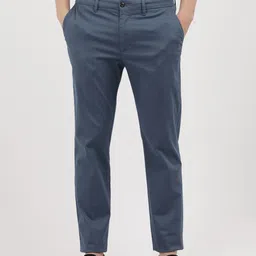 Tommy Hilfiger Men Solid Chinos Trousers-picture-41