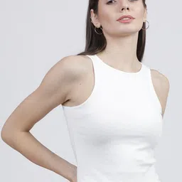 Tokyo Talkies Women White T-shirt-image-51