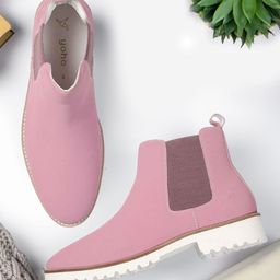 yoho Women Mid Top Lightweight Chelsea Boots-picture-49