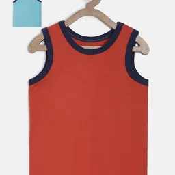 MINI KLUB Boys Pack of 2 Basic Innerwear Vests-image-6