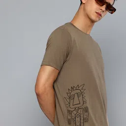 Flying Machine Graphic Printed T-shirt-picture-20