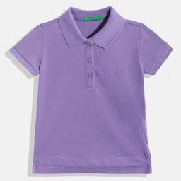United Colors of Benetton Girls Solid Polo T-shirt-picture-18
