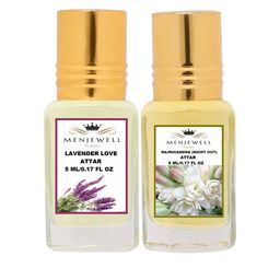 MENJEWELL Lavender Love Rajnigandha Attar 5ml - Pack of 2-picture-42