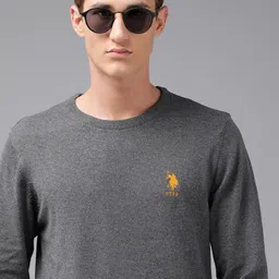 U.S. Polo Assn. Men Charcoal Pullover-picture-29