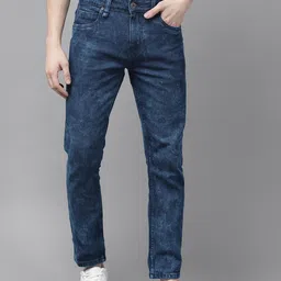 Roadster Men Navy Blue Skinny Fit Stretchable Jeans-picture-34