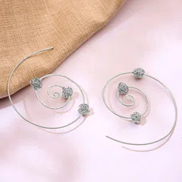 Studio One Love Contemporary Hoop Earrings-image-72