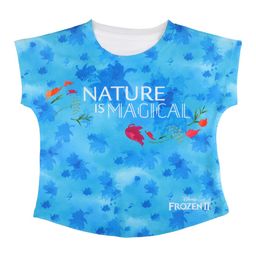 Disney by Wear Your Mind Blue Printed Round Neck T-shirt-picture-36