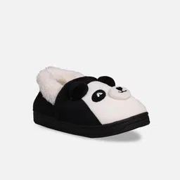 Yellow Bee Kids Black & White Slip-On Sneakers-picture-50