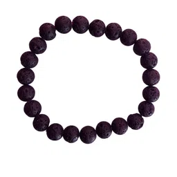 Apnisanskriti Unisex Lava Stone Bracelet-picture-35