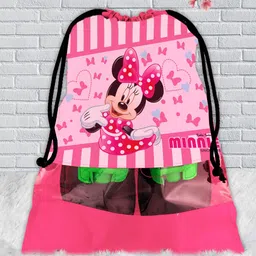 Kuber Industries Set Of 12 Blue, Pink & Grey Disney Printed Shoe Organisers image 3