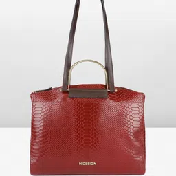 Hidesign Sylvia Textured Animal Print Shoulder Bag-picture-26