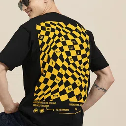 HERE&NOW Printed Pure Cotton T-shirt-picture-31