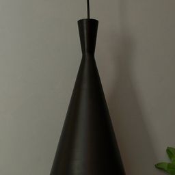 MFD HOME FURNISHING Black & Gold-Toned Solid Quirky Hanging Light-picture-46