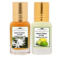 Menjewell Pack of 2 Transparent Perfume-picture-27