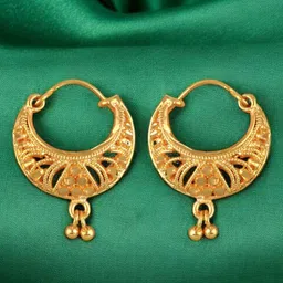 Vighnaharta Gold-Plated Crescent Shaped Chandbalis-picture-47