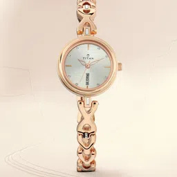 Titan Women Silver-Toned Analogue Watch NM2601WM01-picture-22