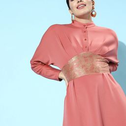 Kassually Women Rose Sleek Dress-picture-30