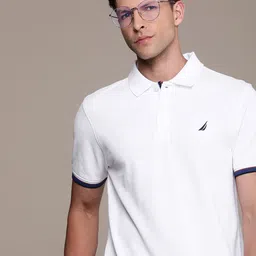 Nautica Men Polo Collar Pure Cotton T-shirt-picture-12