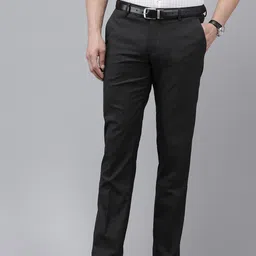 Arrow Men Hudson Tapered Fit Formal Trousers-image-43