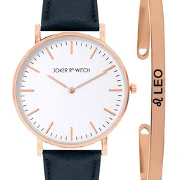 JOKER & WITCH Women Black & Rose-Gold-Toned Watch & Bracelet Stack JWBS297-picture-17