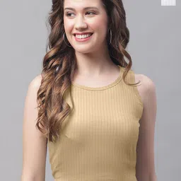 Friskers Beige Striped Top-picture-35