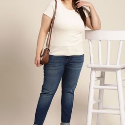 Sztori Women Plus Size Skinny Fit Light Fade Jeans-picture-35