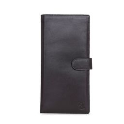Kara Unisex Brown Solid Leather Card Holder-picture-14
