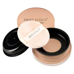 SWISS BEAUTY Ultra Fine Matte Loose Finish Powder - Natural image 1