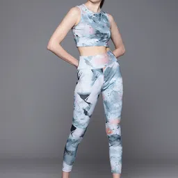 HRX by Hrithik Roshan Women Abstract Printed Rapid-Dry Tracksuit-picture-12