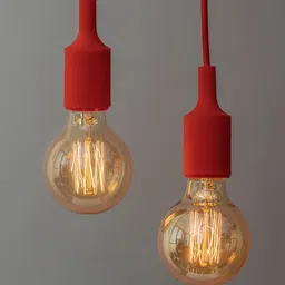 Homesake Red Solid Handcrafted Hanging Lights-image-10