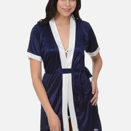 mod & shy Navy Blue Solid Baby Doll MSN17-picture-31