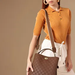 Chemistry Textured Structured Handheld Bag-picture-36
