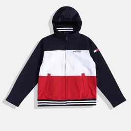Tommy Hilfiger Boys Colourblocked Yacht  Windcheater Jacket-image-3