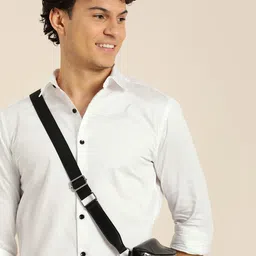 HERE&NOW Men Solid Slim Fit Casual Shirt-picture-29