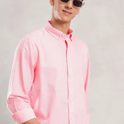 Nautica Solid Slim Fit Shirt-picture-41