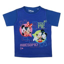 Disney by Wear Your Mind Boys Blue Mickey & Freinds Printed Round Neck T-shirt-picture-10