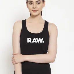 Friskers Black & White Print Tank Top-picture-37