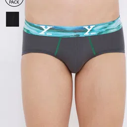 XYXX Men Pack Of 2 Ultra-Soft Antimicrobial Basic Briefs XYBRF2PCKN105-picture-26