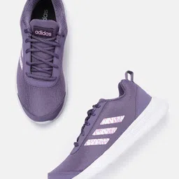 ADIDAS Women Purple Woven Design StreetAhead Running Shoes-picture-27