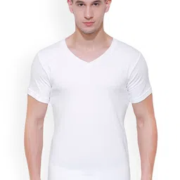 BODYCARE INSIDER Men Off-White Solid Thermal Top B103_80-picture-30