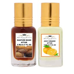 Menjewell Unisex Kasturi Musk Set Of 2 Attar-picture-20
